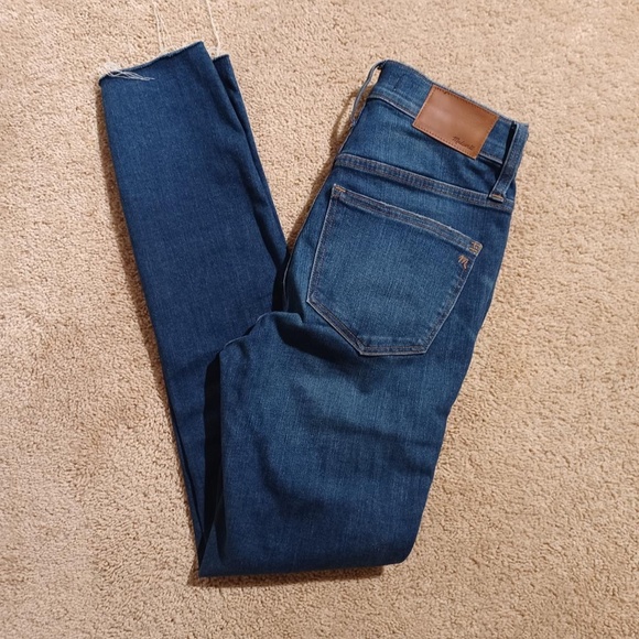 MADEWELL 10" High-Rise Skinny Jeans in Hanna Wash J7914 - Picture 7 of 8